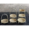 Mẹt Tre 2 Tầng & Kệ Tre 3 Tầng - Mây Tre Đựng Gia Vị An Toàn, Giá 32.000₫