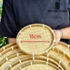 Mẹt tre mini 16cm hun khói - Đựng trái cây, bánh mứt, hạt dưa, trang trí bàn Tết, giá chỉ 20.000đ 9