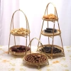 Mẹt tre tầng 1-2-3 lớp đựng trà, bánh, hoa quả - Trang trí decor hot, giá 28.000₫ 4