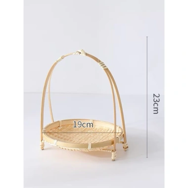 Mẹt tre tầng 1-2-3 lớp đựng trà, bánh, hoa quả - Trang trí decor hot, giá 28.000₫ 10