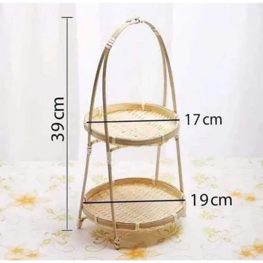 Mẹt tre tầng đa năng cho trái cây, bánh kẹo, decor - Giá ưu đãi 52.000đ 9