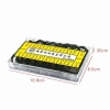 METUBE 200 chiếc vòng chữ O cao su 0,5‑0,6 mm – chống nước, dùng cho sửa đồng hồ, độ dày mỏng, hộp kín 2