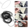 METUBE 200 chiếc vòng chữ O cao su 0,5‑0,6 mm – chống nước, dùng cho sửa đồng hồ, độ dày mỏng, hộp kín 8