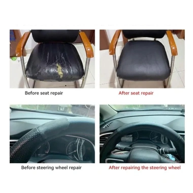 METUBE Băng Sửa Da 1 Cuộn - Miếng Dán Tự Dính Chống Thấm Nước Đen, DIY Sofa, Ghế, Ô Tô - Giá 36,410₫ 3