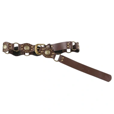 METUBE Thắt Lưng Da PU Grommet Eo Cinch Tán Rộng Y2K Cho Quần Jean Nữ - Giá 106.700₫ 4