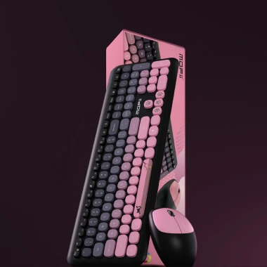 MF 666: Bàn phím & Chuột Không Dây Thiết Kế Hiện Đại, Đa Màu, USB 2.4GHz – 554.000₫
