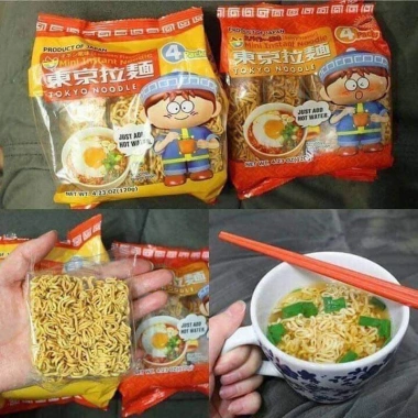 Mì ăn liền Tokyo Noodle Nhật Bản 120g cho bé ngon, giá ưu đãi 43.000