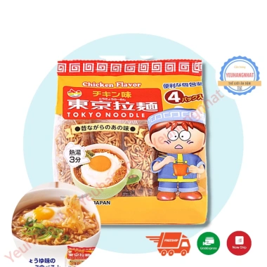 Mì ăn liền Tokyo Noodle Nhật Bản 120g cho bé ngon, giá ưu đãi 43.000