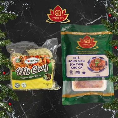 Mì Chay Sợi Dẹt 200g - Đậm vị chay mặn, nhanh gọn, giá chỉ 36.000 VND tại TiPiKay 5