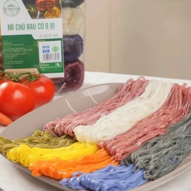Mì chũ rau củ Healthy - Đặc sản Bắc Giang Tây Nguyên Food, giá 75.540 VND