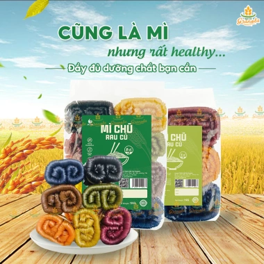 Mì Chũ Rau Củ Ngũ Sắc Hữu Cơ Mix Vị 1Kg Giá Ưu Đãi 107.000đ Tốt cho Sức Khỏe