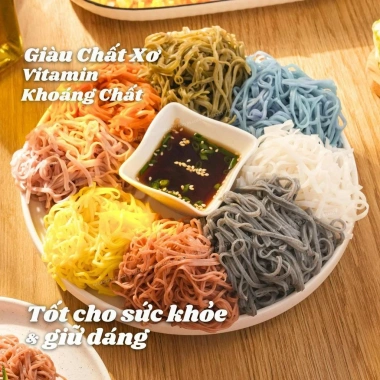 Mì Chũ Rau Củ Tự Nhiên 8 Vị 1KG Ăn Kiêng Healthy HeBekery Giá 115k Giảm 27%
