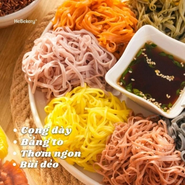 Mì Chũ Rau Củ Tự Nhiên 8 Vị 1KG Ăn Kiêng Healthy HeBekery Giá 115k Giảm 27%