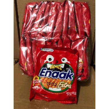 Mì Enaak Đỏ Hương Ớt Bịch 10 gói 28g - Giá ưu đãi 135.000 VNĐ, giảm từ 166.050