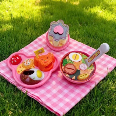 Mì Giả Vờ Đồ Chơi Pudding Thạch Trẻ Em - Quà Tặng Tiếp Liệu Giá 23.000đ