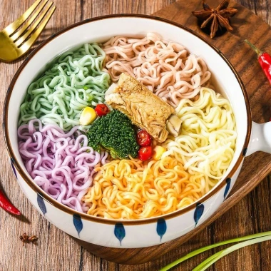 Mì kiều mạch rau củ đa màu, ăn chay kiêng, giá ưu đãi 49.500đ