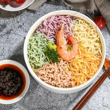 Mì kiều mạch rau củ quả cho người ăn chay, kiêng - Giá chỉ 79.000đ, tươi sạch