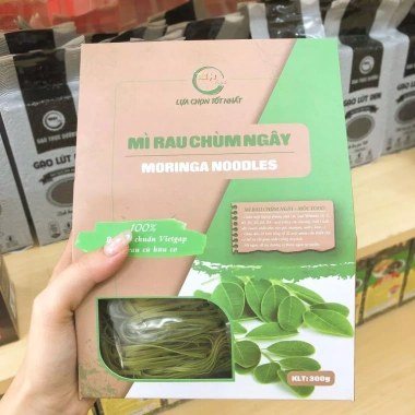 Mì rau Chùm ngây VietGap 300g - Hữu cơ, rau củ tươi, Mộc Việt, giảm giá 95k 2