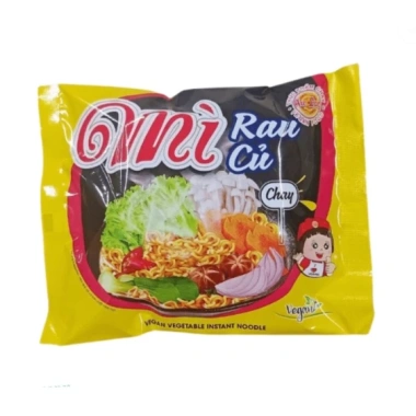 Mì Rau Củ Chay Âu Lạc 62g - Gói ăn nhanh, giảm cân, giá chỉ 7.500đ