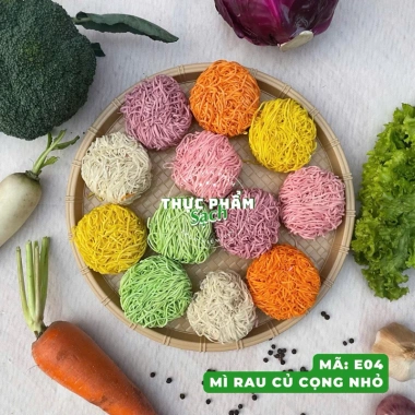 Mì Rau Củ Cọng Lớn Nhỏ 500g Giá 35k Dinh Dưỡng Thơm Ngon Cho Mọi Nhà 2