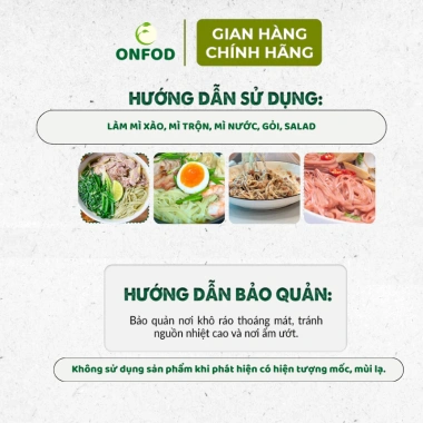 Mì rau củ Healthy ONFOD ăn dặm kiểu Nhật cho bé từ 6 tháng - Giá ưu đãi 79.000₫ 5