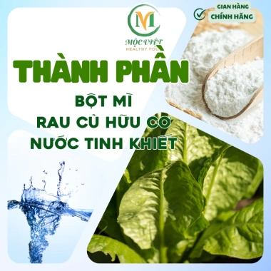 Mì rau củ hữu cơ sấy lạnh Mộc Việt 300gr - Giảm cân, ăn kiêng, tiểu đường, chỉ 69.600đ