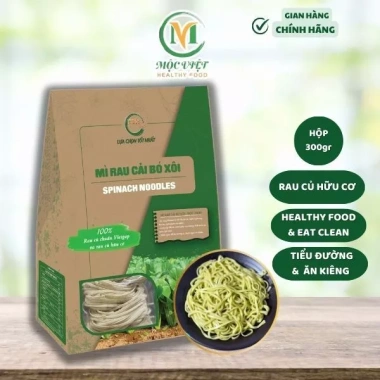 Mì rau củ hữu cơ sấy lạnh Mộc Việt 300gr - Giảm cân, ăn kiêng, tiểu đường, chỉ 69.600đ