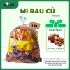 Mì rau củ rối ngũ sắc vụn 1kg - Hữu cơ, Bắc Giang, giá sỉ 55k ăn kiêng