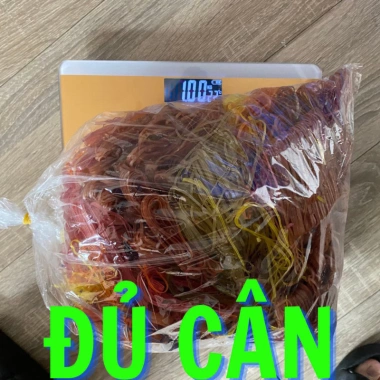 Mì rau củ rối ngũ sắc vụn 1kg - Hữu cơ, Bắc Giang, giá sỉ 55k ăn kiêng