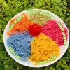 Mì rau củ rối ngũ sắc vụn 1kg - Hữu cơ, Bắc Giang, giá sỉ 55k ăn kiêng 4
