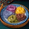 Mì rau củ rối ngũ sắc vụn 1kg - Hữu cơ, Bắc Giang, giá sỉ 55k ăn kiêng 9