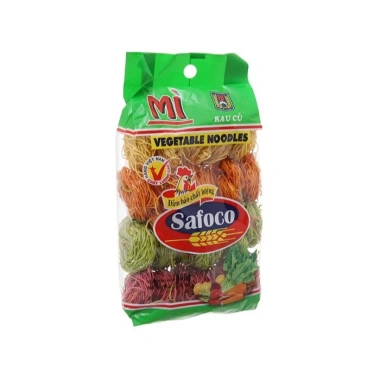 Mì Rau Củ Safoco 500g - Thực phẩm sạch, giá chỉ 39.990 VND, thương hiệu uy tín Việt