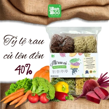 Mì Rau Củ Sấy Lạnh Bamboo 500g Không chiên dầu, ăn kiêng, mì chay hữu cơ 89.000đ 4 Mì Rau Củ Sấy Lạnh Bamboo 500g Không chiên dầu, ăn kiêng, mì chay hữu cơ 89.000đ 4