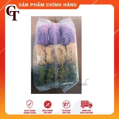 Mì rau củ sợi nhỏ đa màu 300g - Ngon Dài Số 1, giá chỉ 35.000₫, đậm đà vị nguyên liệu