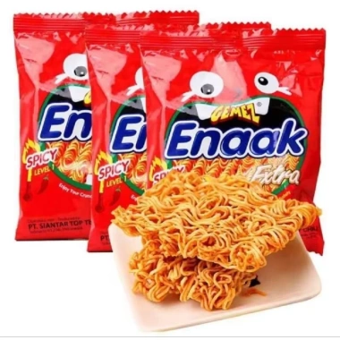 Mì Snack Enaak Hương Ớt Cấp độ 1 Cay Nhẹ Bán Sỉ 20 Gói x 18g Giá Ưu đãi 75.000đ 4 Mì Snack Enaak Hương Ớt Cấp độ 1 Cay Nhẹ Bán Sỉ 20 Gói x 18g Giá Ưu đãi 75.000đ 4