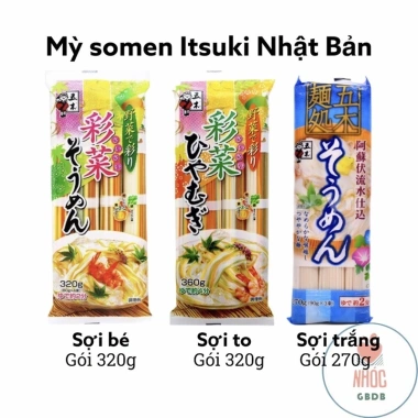 Mì Somen Rau Củ Itsuki 320g Nhật Bản - Giá 59.000 VND, Giảm Đặc Biệt, Thơm Ngon, Dinh Dưỡng 3