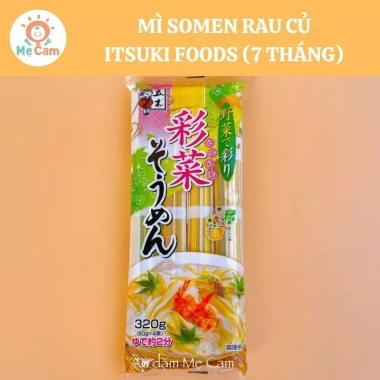 Mì Somen Rau Củ Itsuki Foods Nhật Bản 7m+ 320g Giá ưu đãi 68.000 VND
