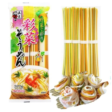 Mì Somen Rau Củ Itsuki Nhật Bản 320g – Ăn dặm, giá 55.500₫, phù hợp bé 4