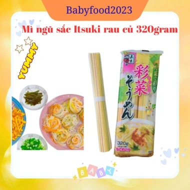 Mì Somen rau củ itsukifoods Nhật Bản cho bé ăn dặm - Giá ưu đãi 62.000 VND