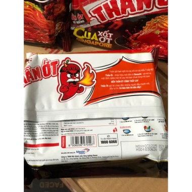 Mì Trộn Omachi Cua Xốt Ớt Singapore - Gói Thần Ớt Đậm Đà 126g Giá 82.000₫ 5