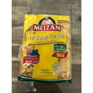 Mì trứng cao cấp Meizan 250g-500g, giảm giá 20% chỉ 17.299 VND 4 Mì trứng cao cấp Meizan 250g-500g, giảm giá 20% chỉ 17.299 VND 4