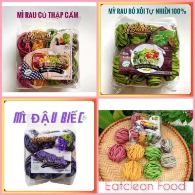 Mì tươi rau củ thập cẩm Le Brother organic Duy Anh Food xuất khẩu 200g 38.000₫