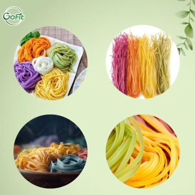 Mì Tươi Rau Củ Thập Cẩm Organic Duy Anh 200g (8 vắt) - Hàng Xuất Khẩu, Giá 45k 8