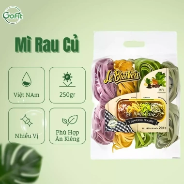 Mì Tươi Rau Củ Thập Cẩm Organic Duy Anh 200g (8 vắt) - Hàng Xuất Khẩu, Giá 45k 9