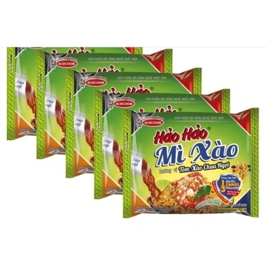 Mì Xào Hảo Hảo 30 Gói Thùng 1 Vị Tôm Chua Ngọt Giá Ưu Đãi 98,345 VND 9