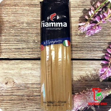 Mì Ý Spaghetti Fiamma 500g - Giá 36.000 VND, giảm 17%, mì số 3 đậm vị Ý, siêu dai, ăn nhanh