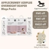 Michibaby Bỉm Đêm Applecrumby AirPlus Overnight Mega Mini NB S M L XL XXL siêu thấm 12h Giá 260.000₫ 3