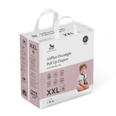 Michibaby Bỉm Đêm Applecrumby AirPlus Overnight Mega Mini NB S M L XL XXL siêu thấm 12h Giá 260.000₫ 12 Michibaby Bỉm Đêm Applecrumby AirPlus Overnight Mega Mini NB S M L XL XXL siêu thấm 12h Giá 260.000₫ 12