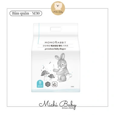 Michibaby Bỉm MOMORABBIT Hàn Siêu Mỏng 1 Thùng 4 Bịch MC3.481 - Thấm Hút Tốt, Giá ưu đãi 1.050.000 VND 13 Michibaby Bỉm MOMORABBIT Hàn Siêu Mỏng 1 Thùng 4 Bịch MC3.481 - Thấm Hút Tốt, Giá ưu đãi 1.050.000 VND 13