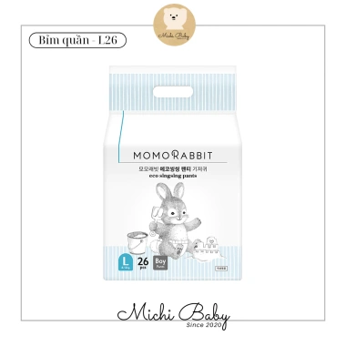 Michibaby Bỉm MOMORABBIT Hàn Siêu Mỏng 1 Thùng 4 Bịch MC3.481 - Thấm Hút Tốt, Giá ưu đãi 1.050.000 VND 14 Michibaby Bỉm MOMORABBIT Hàn Siêu Mỏng 1 Thùng 4 Bịch MC3.481 - Thấm Hút Tốt, Giá ưu đãi 1.050.000 VND 14